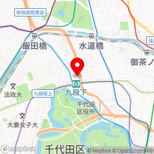 ローソン 九段北一丁目店の地図
