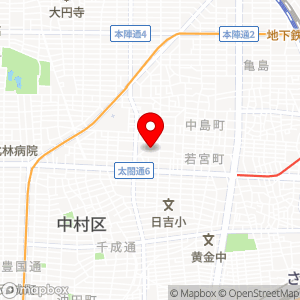 名鉄協商パーキング 大門第4の地図