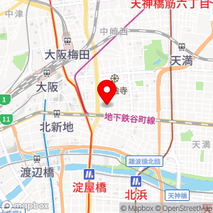 ナビパーク 曽根崎第1の地図