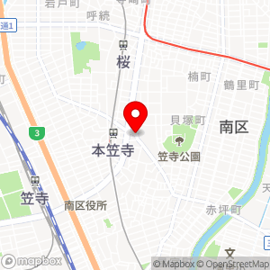 三井のリパーク 笠寺観音前の地図