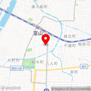 タイムズ 富山桜橋通りの地図