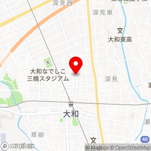 ショウワパーク 大和東の地図