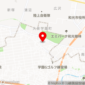 ローソンストア100 大泉学園町八丁目店の地図
