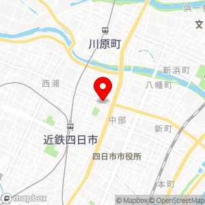 ラッキーパーキング 西新地の地図
