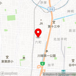 ウエストパーキング 六町4丁目の地図