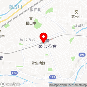 コムパーク めじろ台の地図