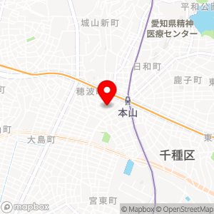 名鉄協商パーキング 本山第13の地図