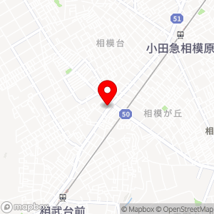 ダイエー 相武台店の地図
