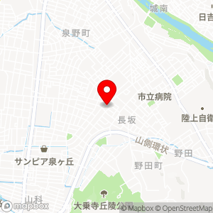 カジマート 長坂店の地図
