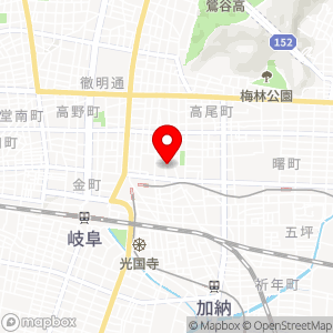 名鉄協商パーキング 岐阜元住町の地図