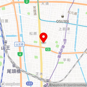 名鉄協商パーキング 東別院西第2の地図