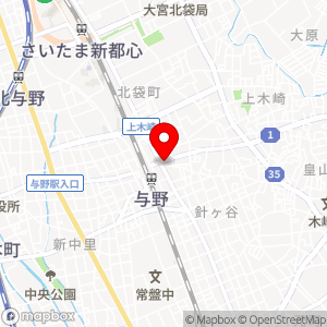 セブン-イレブン さいたま上木崎2丁目店の地図