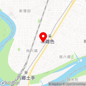 OKストア 仲六郷店の地図