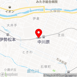 ローソン 四日市中川原店の地図