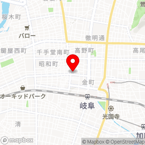 アミカ 岐阜真砂店の地図