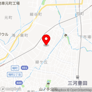 ファミリーマート 豊田緑ヶ丘店の地図