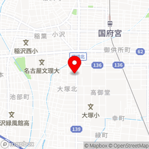 ボーテ 稲沢高御堂店の地図