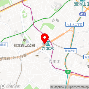 名鉄協商パーキング 六本木7丁目の地図