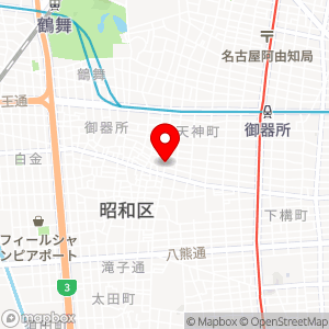 名鉄協商パーキング 御器所3丁目第2の地図