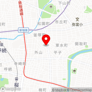 名鉄協商パーキング 平子1丁目の地図