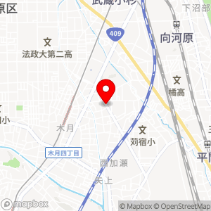 タイムズ 木月住吉町の地図