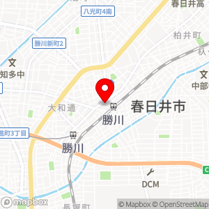 ファミリーマート 勝川駅北店の地図