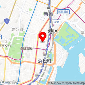 コインパーク 浜松町1丁目第3の地図