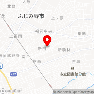 Ｐふじみ野新田-０１駐車場の地図