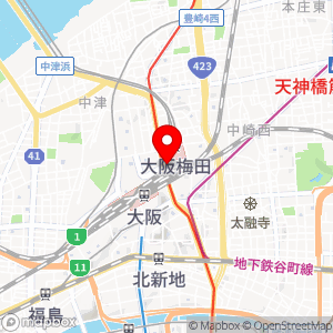 アズナス 阪急三番街B1店の地図