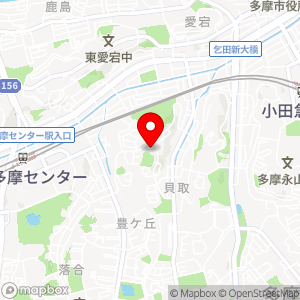 多摩ニュータウングリーンヒル豊ヶ丘駐車場の地図