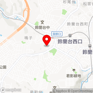 ＵＲ鈴蘭台第四団地駐車場の地図