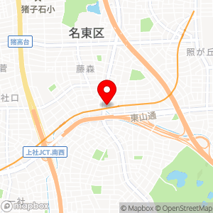 名鉄協商パーキング 本郷駅前の地図