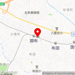 京王ストア エクスプレス調布店の地図