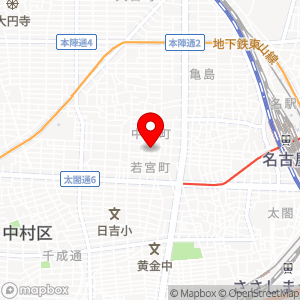 スペース24 チケパ 名古屋中島町第1の地図