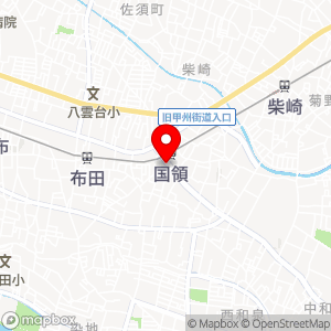 GSパーク 国領の地図