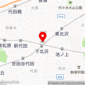 ピーコックストア 下北澤店の地図
