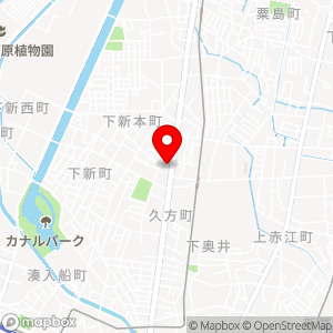 奥井鉱泉の地図