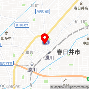 名鉄協商パーキング 勝川駅前第5の地図