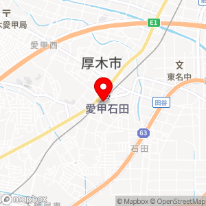 ファミリーマート 愛甲石田駅前店の地図