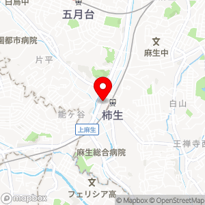 GSパーク 柿生駅前の地図