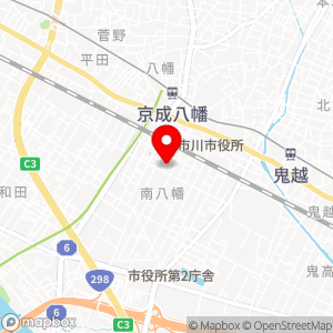 三井のリパーク 本八幡駅南口の地図