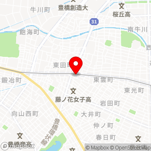 ファミリーマート 豊橋東雲店の地図