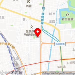 名鉄協商パーキング 新道2丁目の地図