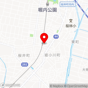 名鉄協商パーキング 桜井駅前の地図