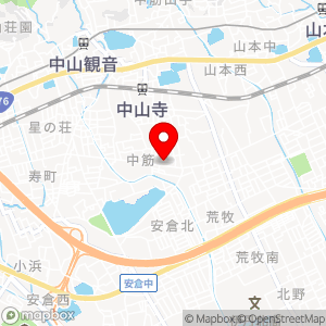 ローソン 宝塚中筋八丁目店の地図