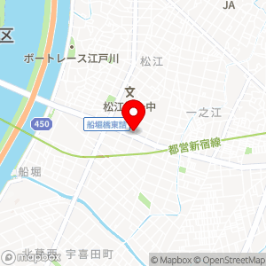 セブン-イレブン 江戸川松江5丁目店の地図