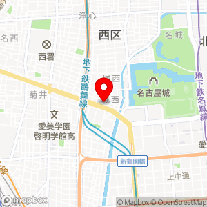 PEN 名・ミウラ城西1丁目の地図