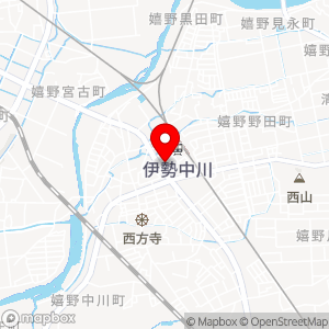 ファミリーマート 伊勢中川駅前店の地図