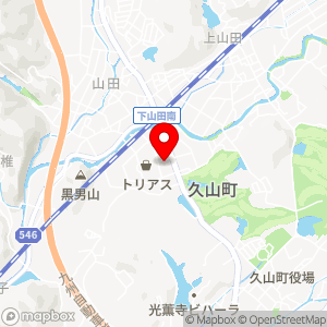 RVパークsmart トリアス久山の地図