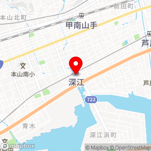三井のリパーク 阪神深江駅前の地図